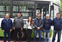 El municipio comienza a cumplir con el servicio de colectivos