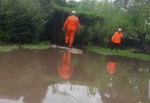 La lluvia generó complicaciones en algunos puntos de la ciudad