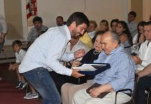 César Sanmartín fue reconocido como “Ciudadano Destacado”