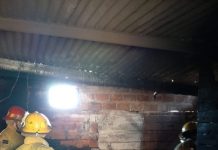 Otra vivienda local víctima del fuego