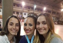 Martina Palacios «campeona Metropolitana» de la Federación porteña de patín, divisional B