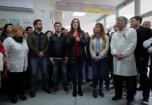 La Gobernadora Vidal dejó inaugurada la nueva Guardia del Hospital