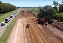 Paralizan obras en Ruta 5