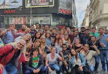 Mercedinos fueron parte de la marcha en repudio al Golpe en Bolivia