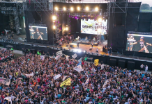 El festival musical más grande que tuvo lugar en Mercedes. El Mastai hizo rugir la ciudad.