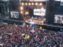El festival musical más grande que tuvo lugar en Mercedes. El Mastai hizo rugir la ciudad.