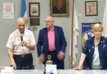 Reconocimiento del Rotary Club de Mercedes a los mejores compañeros