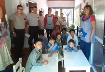 Desde los talleres de la Unidad donaron mobiliario para Jardín de Infantes