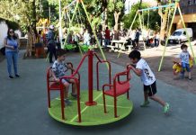 Importante mejoras en plaza del barrio Estrada