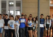 Reconocimiento del municipio a mejores promedios y mejores compañeros