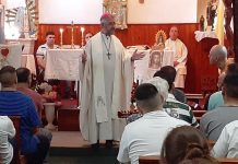 El arzobispo brindó una misa en la Unidad Penal