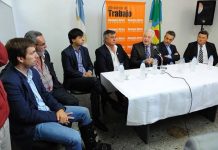 La Mesa Sindical propuso a Fabián Díaz para la delegación del Ministerio de Trabajo
