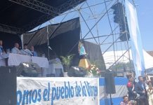 Misa por la “unidad y paz” en Luján