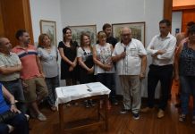 Homenaje a Betty Campi de Moushen por su labor pictórica