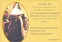 Instituto Hermanas Pobres Bonaerenses de San José cumple 140 años de vida
