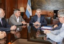 Reunión en Transportes por el tema Ferrocarriles