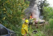 Incendio en depósito de autos secuestrados por la justicia