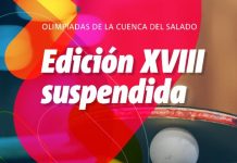 No habrá Olimpiadas de la Cuenca del Salado
