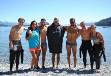 Mercedinos nadaron en competencia de Bariloche