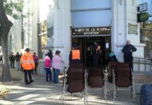 La comuna ofreció acompañamiento a vecinos que asistieron a las entidades bancarias