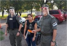 El CFP 402 ya ha entregado más de 300 máscaras protectoras faciales