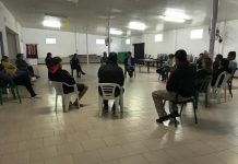 Ustarroz articuló acciones y medidas con vecinos y referentes de Gowland