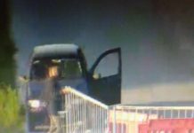Violó el aislamiento y traspasó el vallado de seguridad