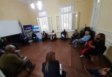 Nueva reunión de trabajo del intendente con CEM y comerciantes