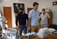 El hospital recibió cuatro nuevos respiradores