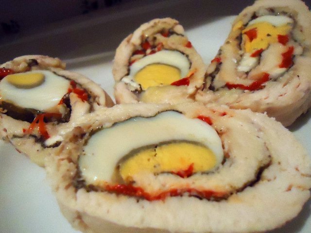 Receta 18 de mayo 2020 - Arrollado de pollo casero