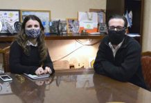 El ministro Simone realizó una visita sorpresa al distrito