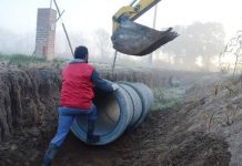Barrio Favaloro II: Mejoran acceso a terrenos y desagües