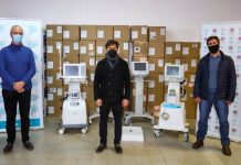 El Hospital Dubarry recibió 2 nuevos respiradores por parte de Provincia