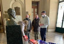 Junto a Ingenieros locales analizan soluciones en el sistema de calefacción del Colegio Nacional