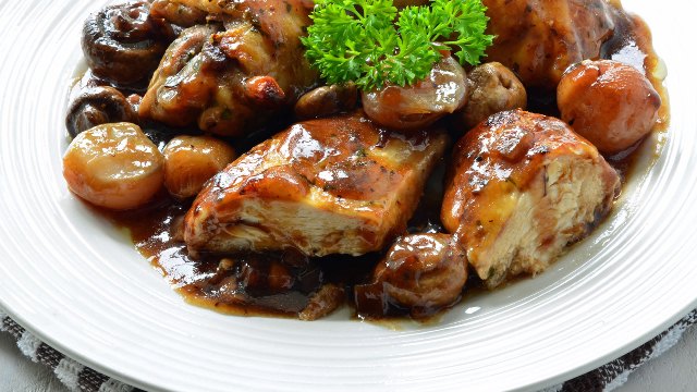 Receta 13 de julio - Coq au vin
