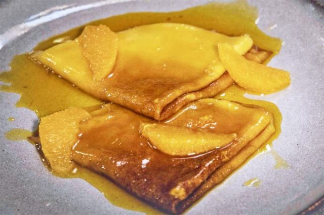 Receta 20 de julio - Crepes Suzette
