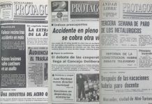 Portadas de PROTAGONISTAS hace 30, 20 y 10 años