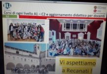 Capacitación de docente de la Sociedad Italiana