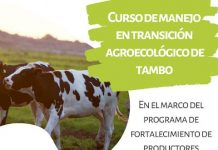 El CEPT N° 4 dio inicio a un curso de “Manejo de tambo en transición agroecológica”