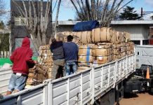 Continúa una interesante experiencia de reciclado y trabajo