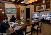 El gobernador mantuvo encuentro virtual con intendentes por crecimiento de casos en el interior
