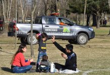Con apertura en parques y clubes los niños festejan un fin de semana distinto