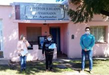 Centros de Jubilados reciben subsidios