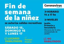En el marco del Día del Niño este fin de semana se abrirán espacios públicos