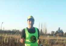 Diego Cabral presente en Carrera virtual