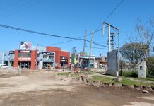 Futura rotonda en cruce de Avenidas 1 y 2 con bronca de comerciantes y vecinos