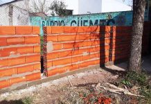 Construyen muro en Jardín de Infantes por razones de seguridad