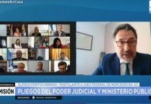 Portocarrero defendió el sistema de acuerdo ante el Senado