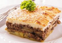 Musakka: comida griega y árabe