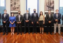 El presidente de la Nación hizo anuncios sobre la cuenca del Río Luján